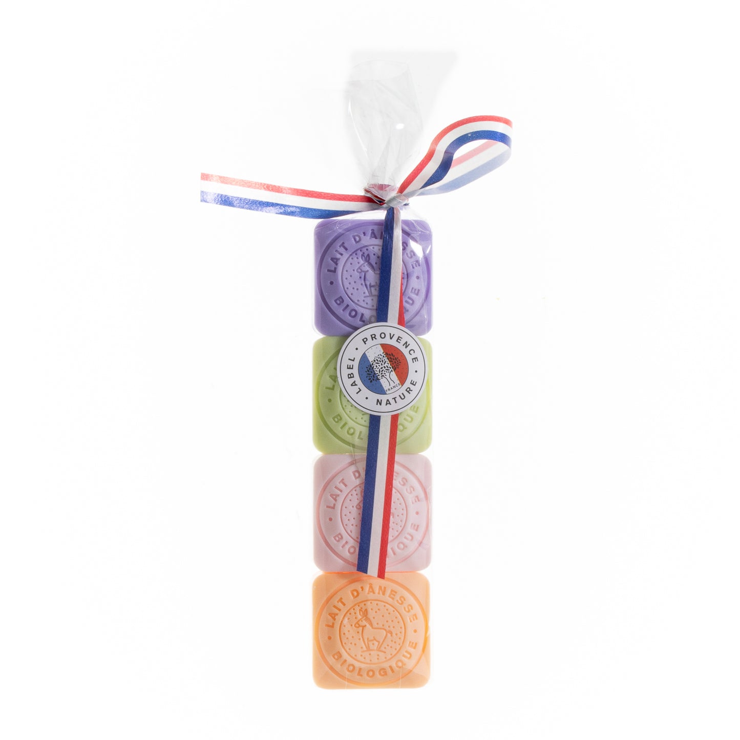 Paquet De 4 Savons Au Lait D’ânesse BIO Parfumé 30g