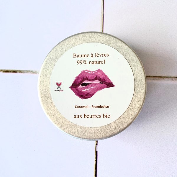 Baume à lèvres 30 g Caramel framboise
