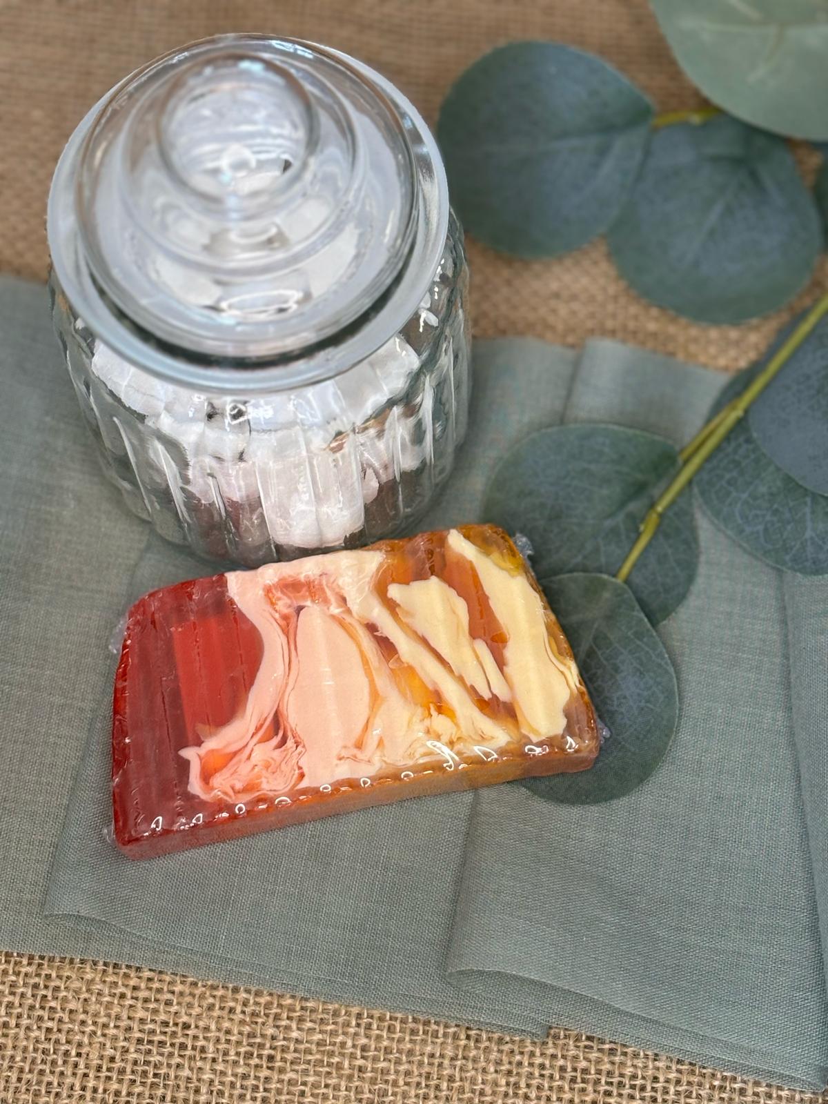 Tranche de savon artisanal saveur Cookies