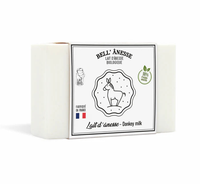 Savon Double Face au Lait d'Ânesse Nature 125g