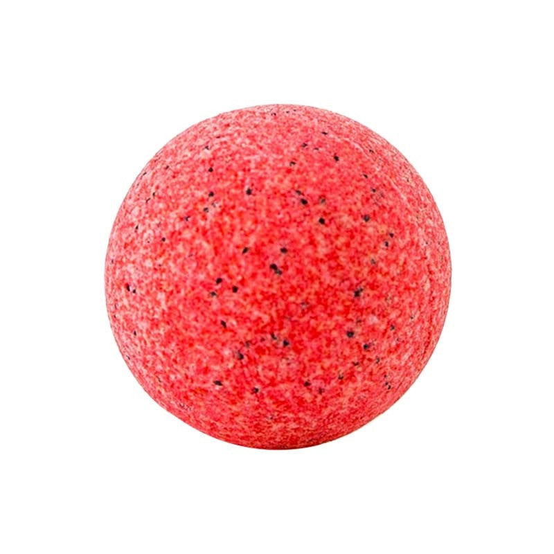 Boule de bain effervescente 125g parfum Fraise