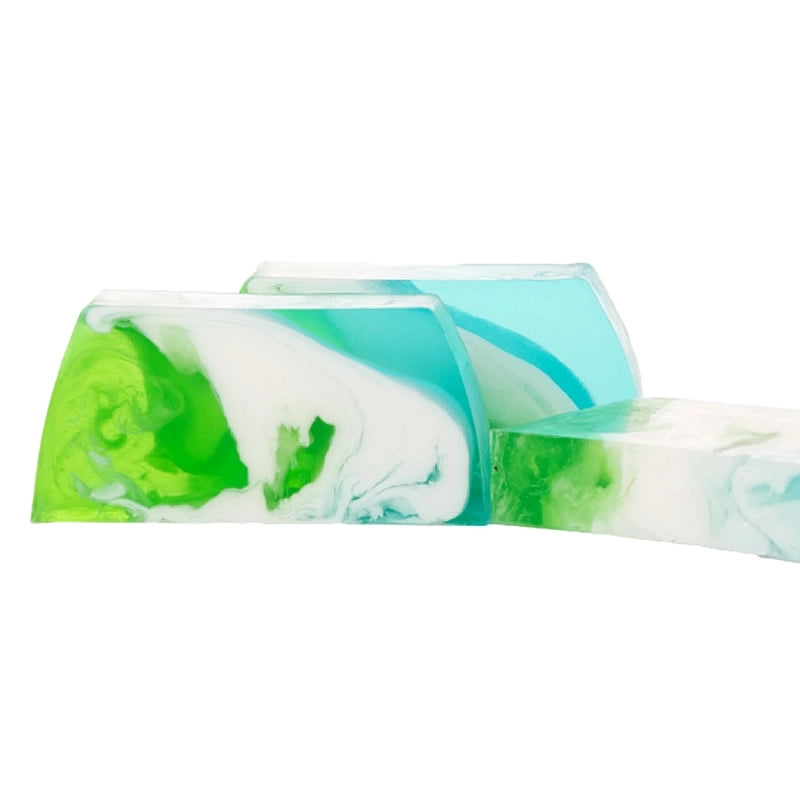 Tranche de savon glycérine saveur Menthe des Montagnes