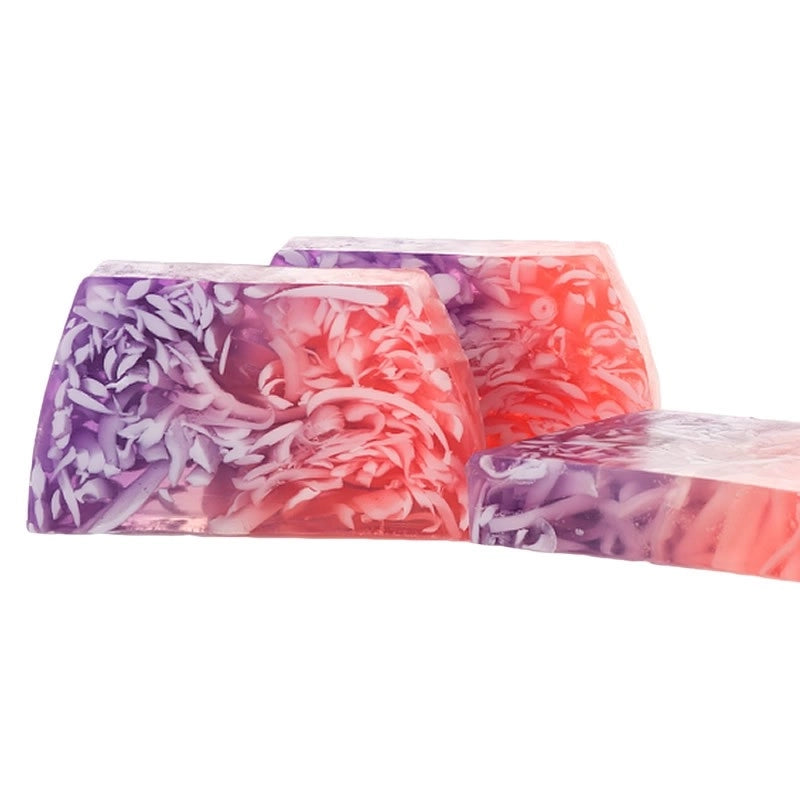 Tranche de savon glycérine saveur Lilas