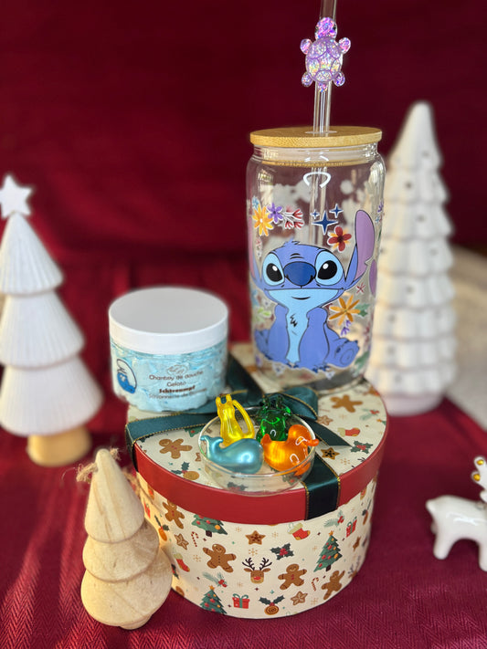 Coffret Noël Enfants Verre Personnalisé