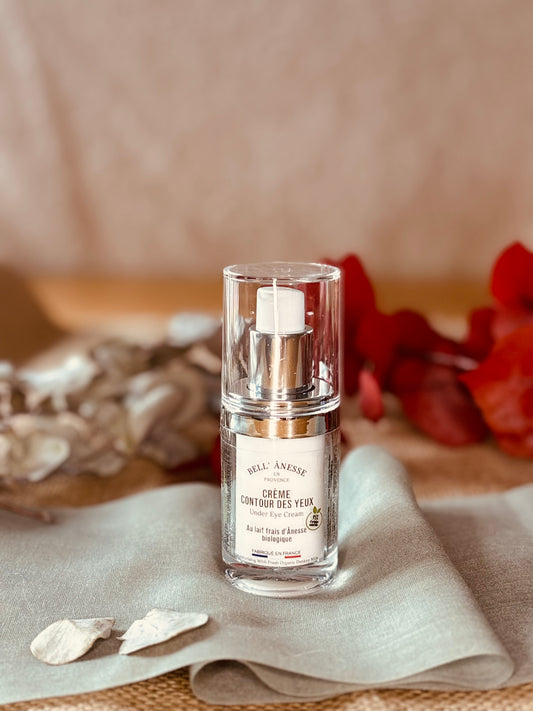 Crème Contour des Yeux au Lait d'Ânesse Bio 15ml