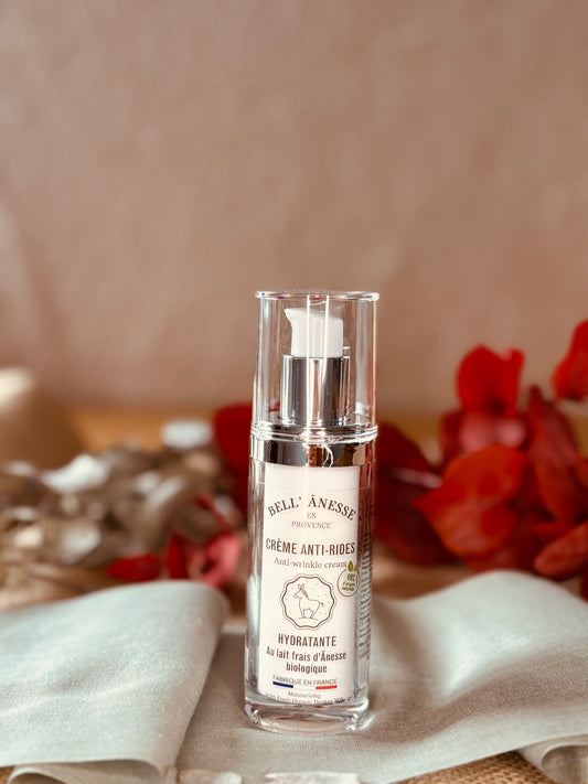 Crème Visage Anti Rides au Lait d’Ânesse Bio 30ml