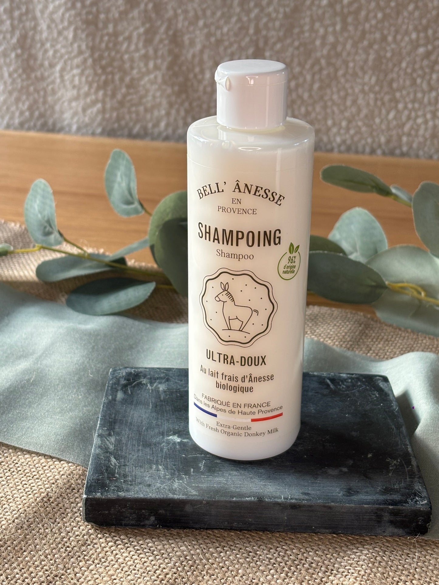Shampoing au Lait d'Ânesse Bio 250ml
