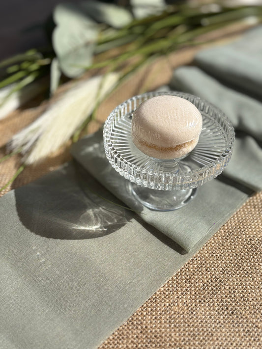 Macaron de bain effervescent parfum Monoï