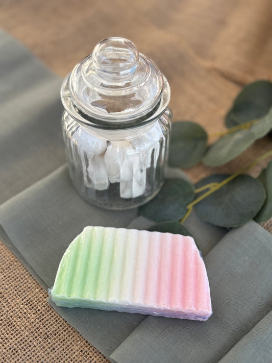 Tranche de savon imparfait saveur Fleur de cerisier