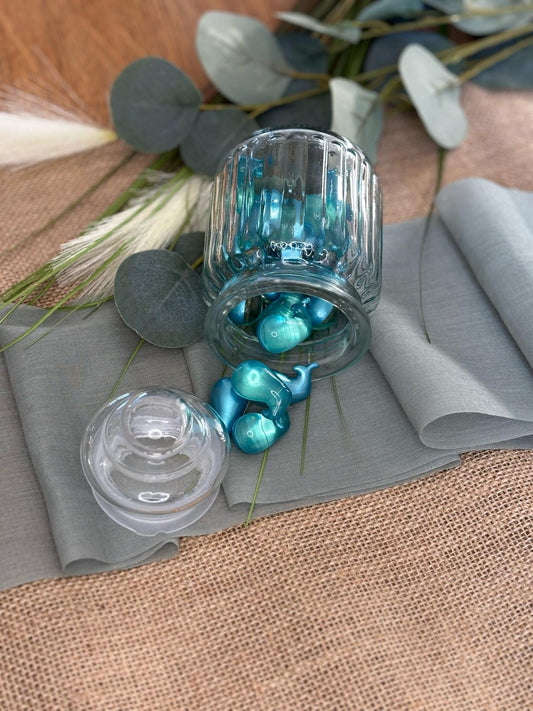 Perle de bain baleine parfum Monoï