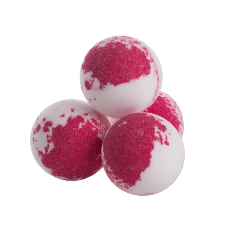 Boule de bain effervescente 125g parfum Cassis