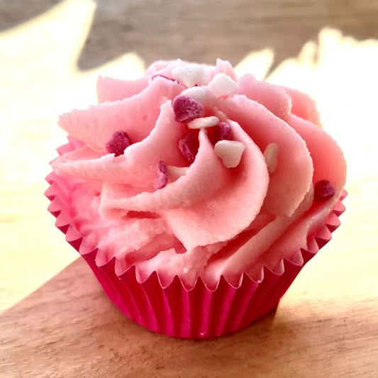 Fondant cup cake aux beurres de cacao et karité bio 55 g Parfum Pomme d’amour