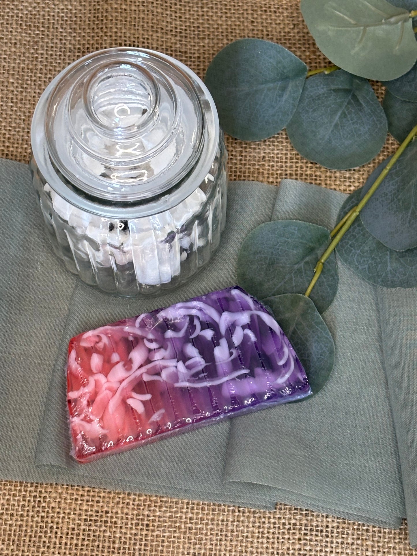 Tranche De Savon Glycérine-Imparfait saveur Lilas