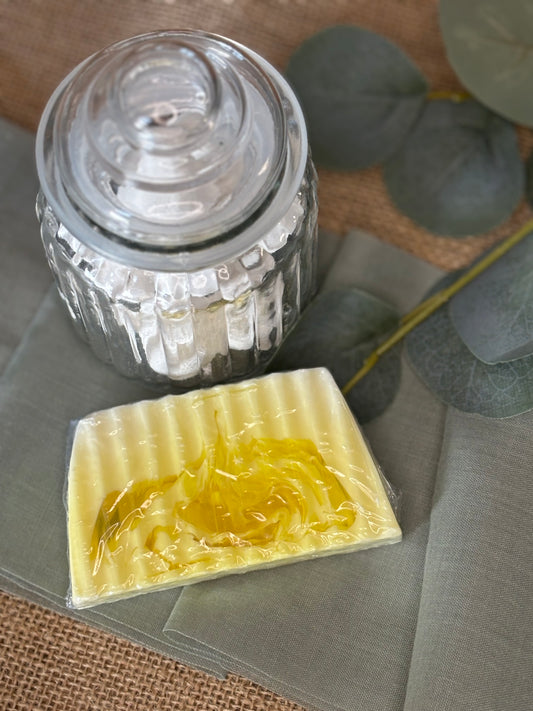 Tranche de savon glycérine Monoï