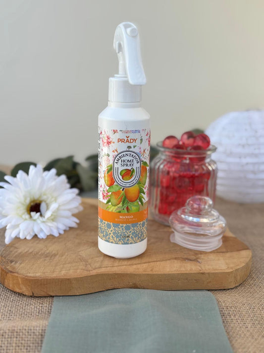 Spray d'ambiance maison et tissu Mangue 220ml