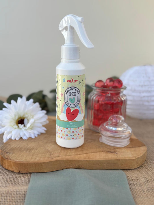 Spray d'ambiance maison et tissu bebe 220ml
