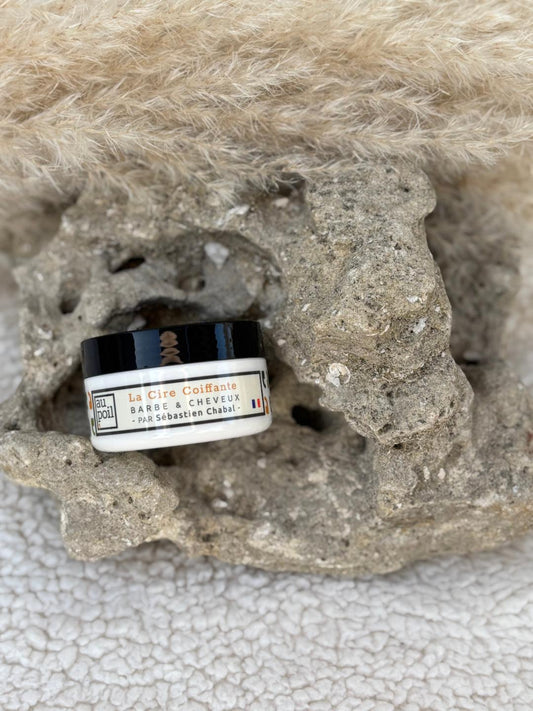 Cire coiffante barbe et cheveux 75 ml