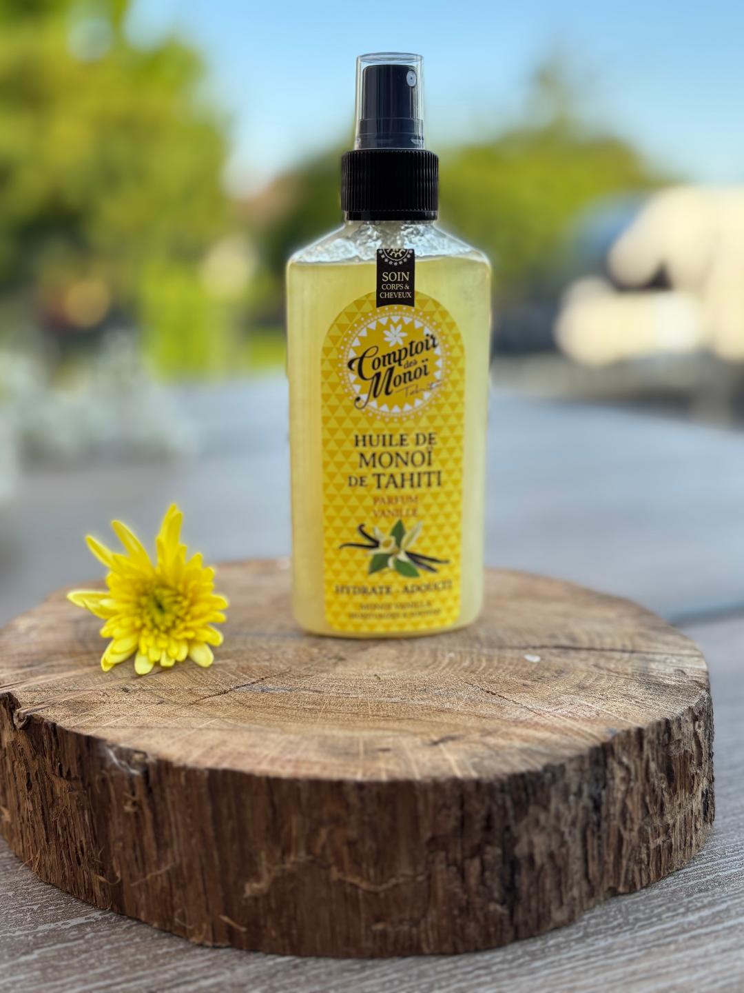 Huile monoï de Tahiti Comptoir des Monoï Vanille 100ml